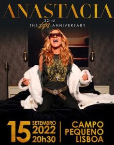 Anastacia: The 22nd Anniversary